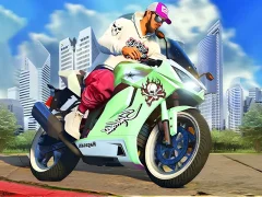 Játék Motorkerékpár versenyző: Road Mayhem online