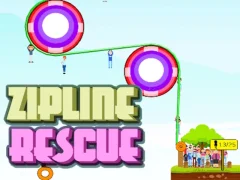 Játék Zipline People Rescue online Játék Zipline People Rescue online