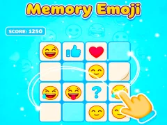 Játék Memória Emoji online