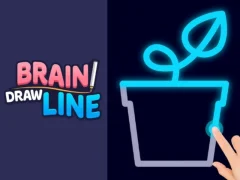 Játék Brain Draw Line online
