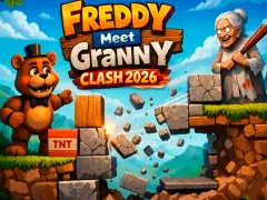 Játék Freddy Meet Granny Clash 2026 online