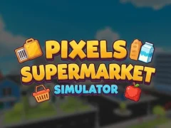 Játék Pixels szupermarket szimulátor online