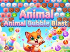 Játék Animal Bubble Blast online