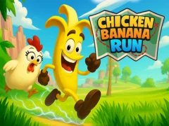 Játék Csirke banánfutás online