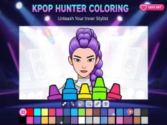Játék Kpop Hunter színezés online