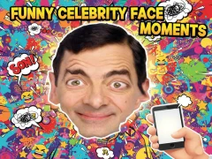 Játék Vicces Celebrity Face Moments online