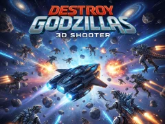 Játék Destroy Godzillas: 3D Shooter online