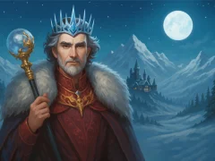 Játék Winter Solitaire TriPeaks online