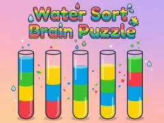 Játék Water Sort Brain Puzzle online