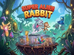Játék Super Alien Rabbit online