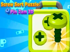 Játék Screw Sort Puzzle Pin Jam 3D online
