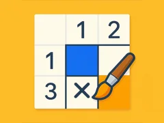 Játék Színes noogram puzzle online