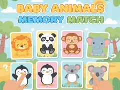 Játék Baby Animals Memory Match online Játék Baby Animals Memory Match online