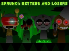 Játék Sprunki: Jobbak és vesztesek online