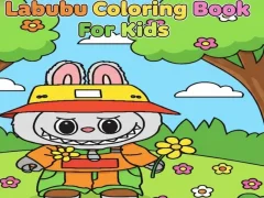 Játék Labubu kifestőkönyv gyerekeknek online