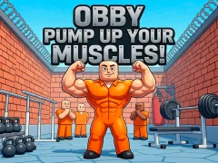 Játék Obby Pump Up Your Muscles! online