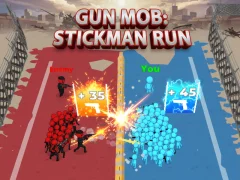 Játék Gun Mob: Stickman Run online