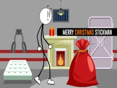 Játék Boldog Karácsonyi Stickman online