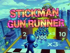 Játék Stickman Gun Runner online