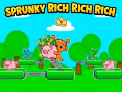 Játék Sprunky Rich Rich Rich online