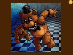 Játék Fnaf Freddy csúszó puzzle online