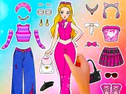 Játék Papírbaba napló: öltözzön fel DIY online