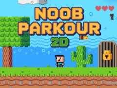 Játék Noob Parkour 2D online