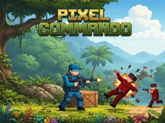 Játék Pixel Commando online