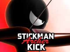Játék Stickman Archer Kick online