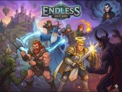 Játék Végtelen tétlen RPG online