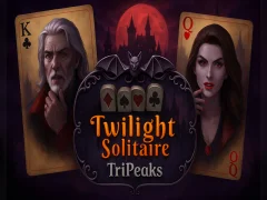 Játék Twilight Solitaire Tripeaks online
