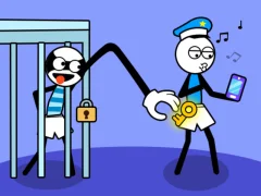 Játék Stickman Troll Thief rejtvény online