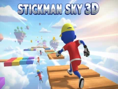 Játék Stickman ég 3D online