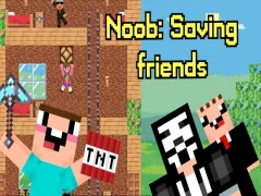 Játék Noob: Megmentő barátok megmentése online