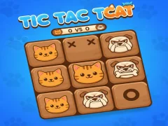 Játék Tic Tac Toe Cat online
