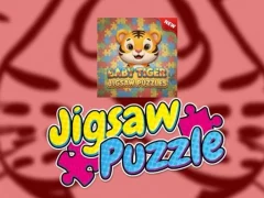 Játék Baby Tiger Jigsaw rejtvények online Játék Baby Tiger Jigsaw rejtvények online