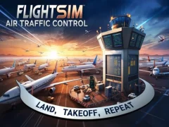 Játék Repülési sim légiforgalmi irányítás online