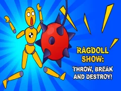 Játék Ragdoll show: dobás, törés és elpusztítás! online