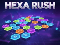 Játék Hexa Rush online
