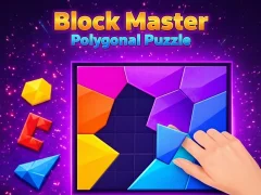 Játék Blokk mester sokszögű puzzle online