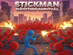 Játék Stickman Shooting Survival online