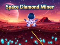 Játék Space Diamond Miner online