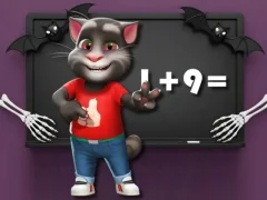 Játék Halloween Tom Math Challenge online Játék Halloween Tom Math Challenge online