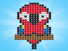 Játék Színes anyák és csavarok puzzle online