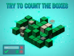 Játék Próbáld megszámolni a dobozokat online