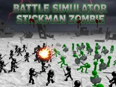 Játék Battle Simulator Stickman Zombie online
