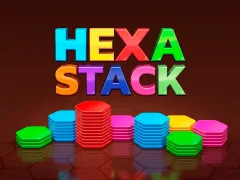 Játék Hexa Stack online