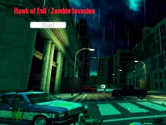 Játék A gonosz zombi invázió sólyomja online