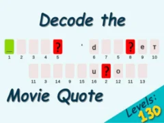 Játék Decode the Movie Quote online