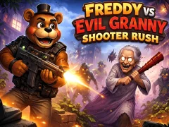 Játék Freddy vs Evil Granny Shooter Rush online